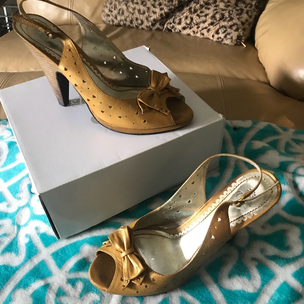 Canary Yellow Dereon Heels